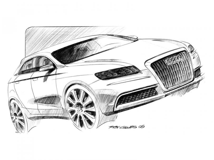 Эскиз Audi Roadjet Concept 2006 года  (фото 22 из 27)